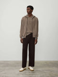 EMERSON HOODED ZIP SWEATER