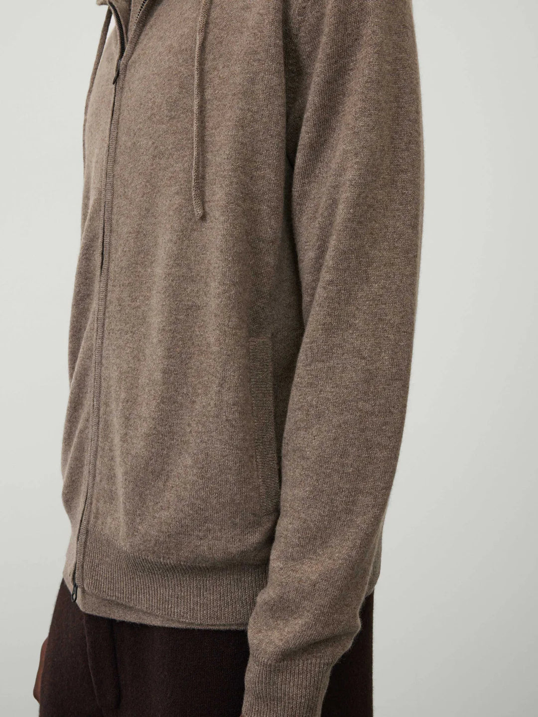EMERSON HOODED ZIP SWEATER