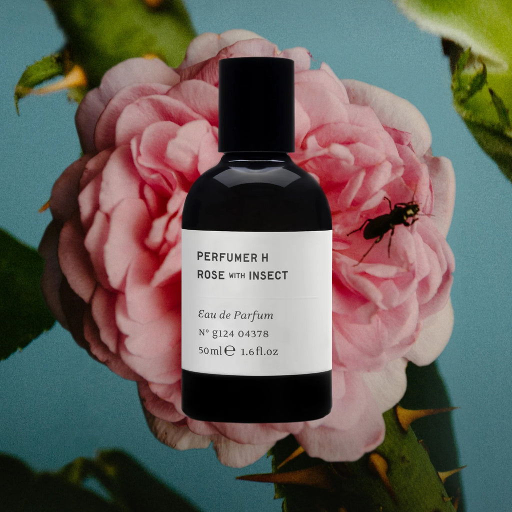 PERFUME ROSE WITH INSECTS