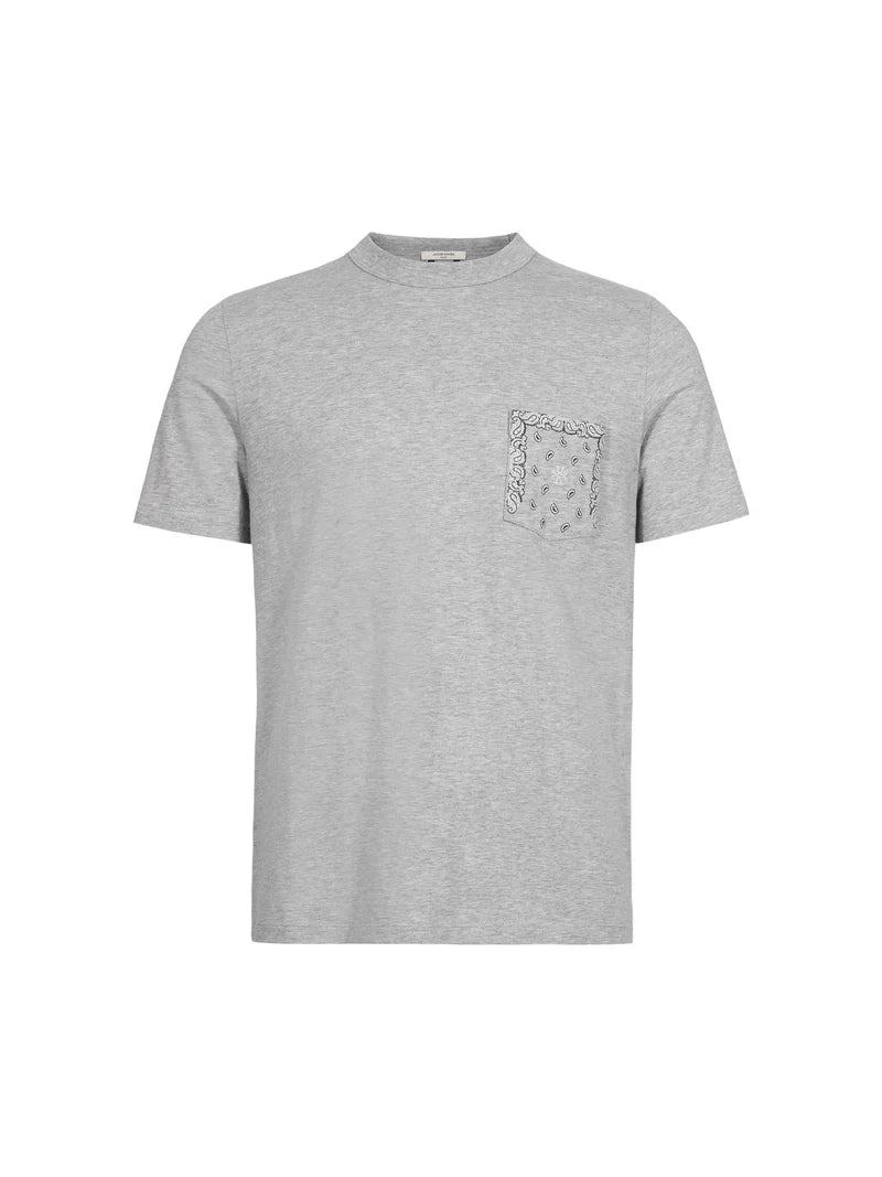 T-SHIRT PAISLEY POCKET