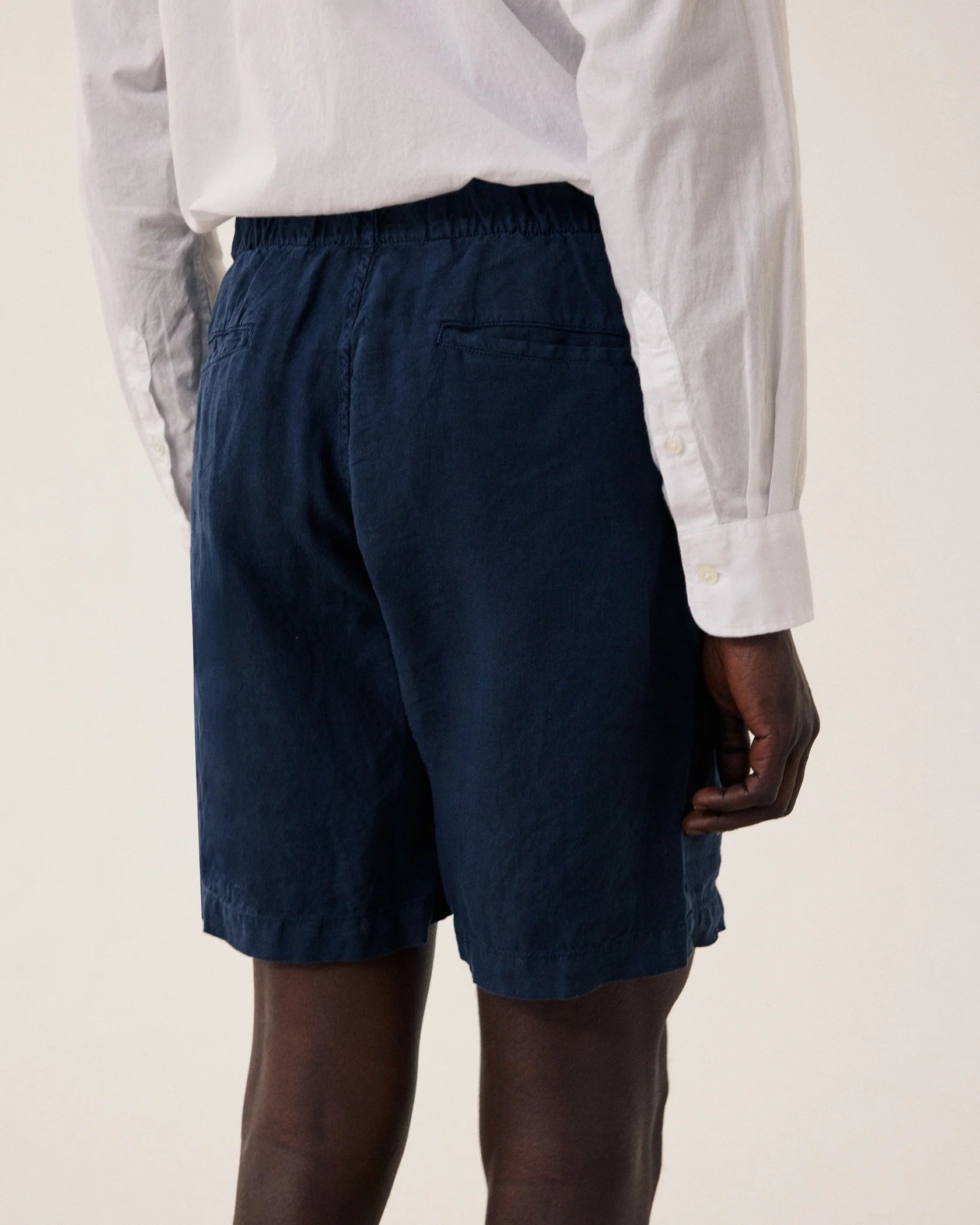 JOGGY LINEN SHORTS