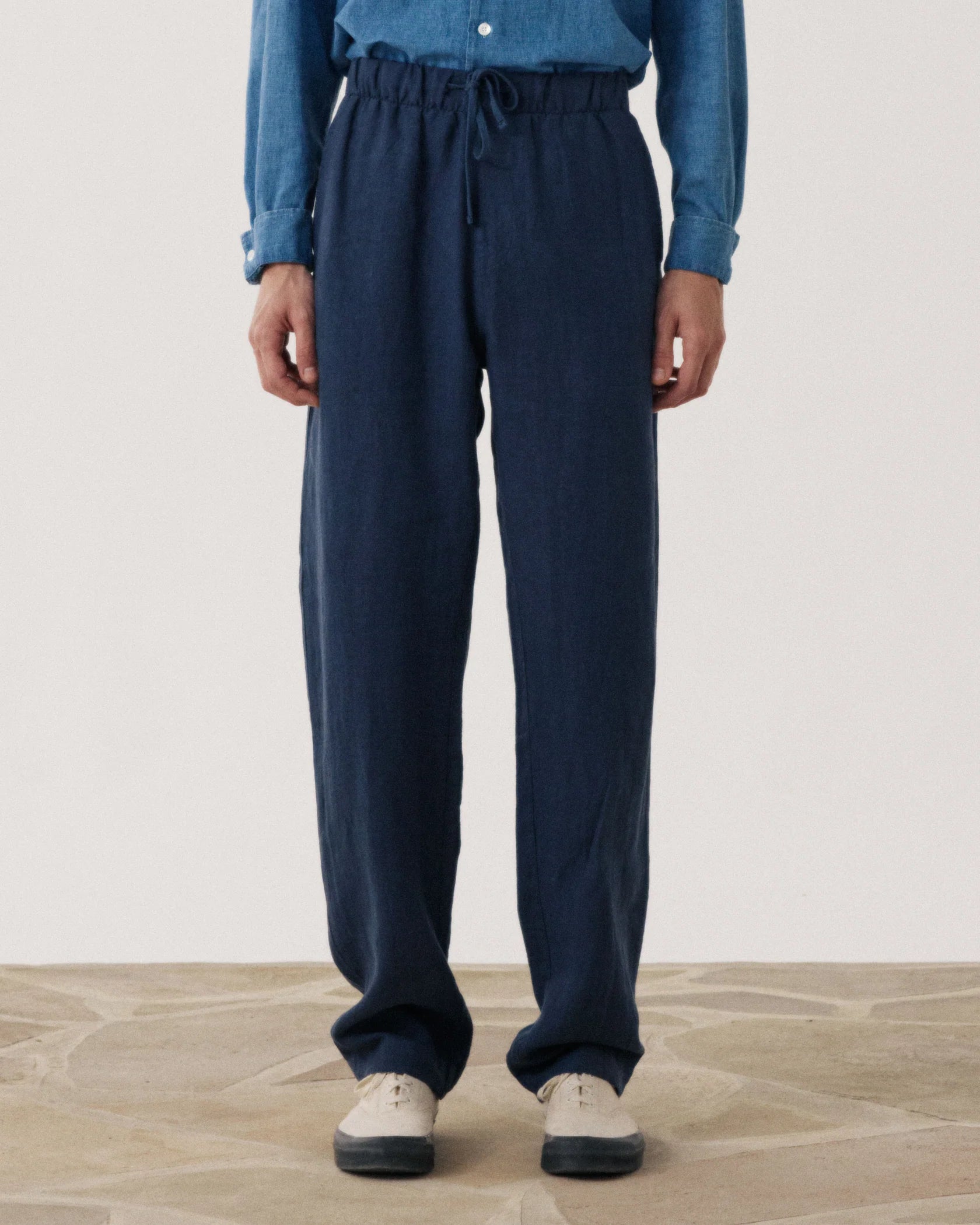 JOGGY LINNEN PANTS