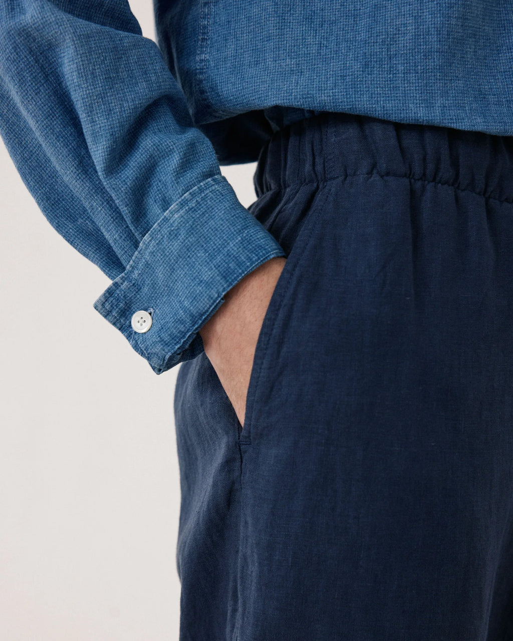 JOGGY LINNEN PANTS