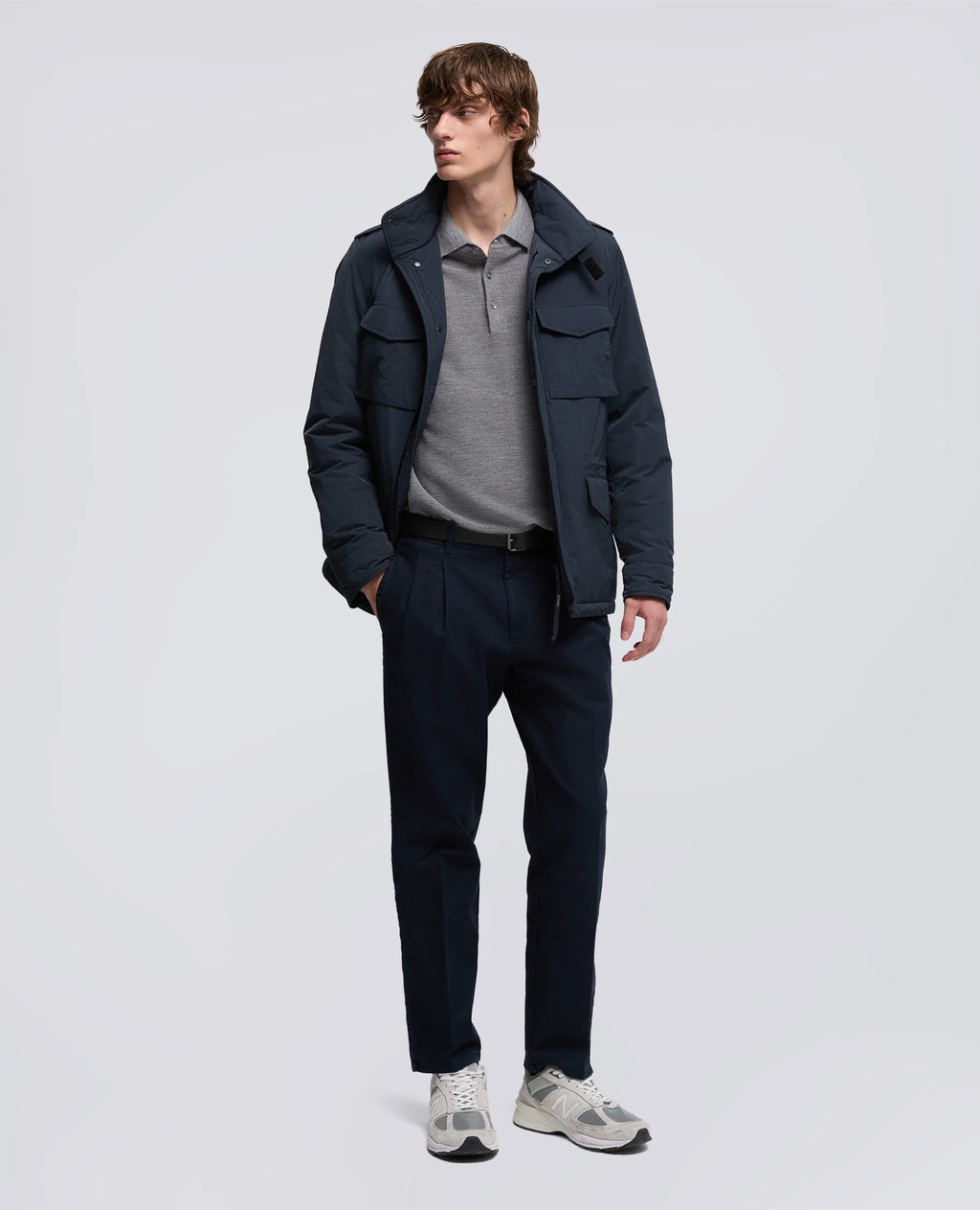 VENTO NYLON TAFFETA FIELD JACKET