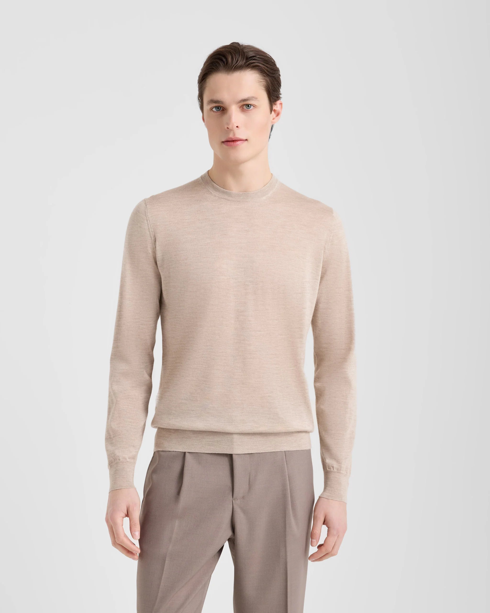 CASHMERE SILK CREWNECK