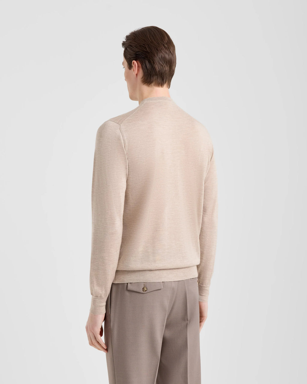 CASHMERE SILK CREWNECK
