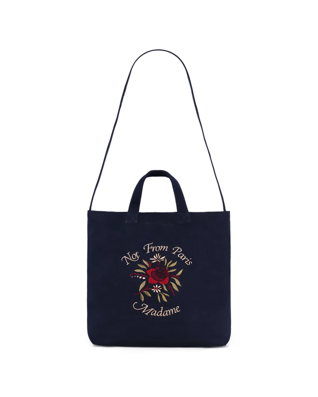 SAC TOTE SLOGAN ROSE