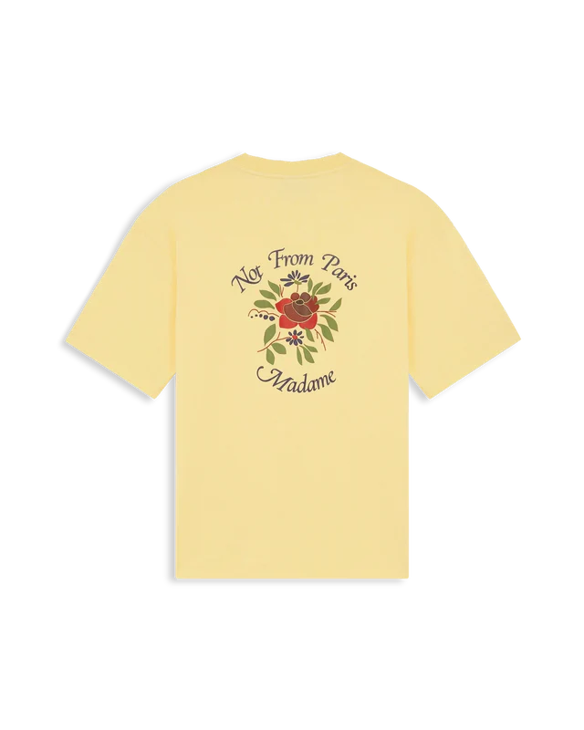 T-SHIRT SLOGAN ROSE