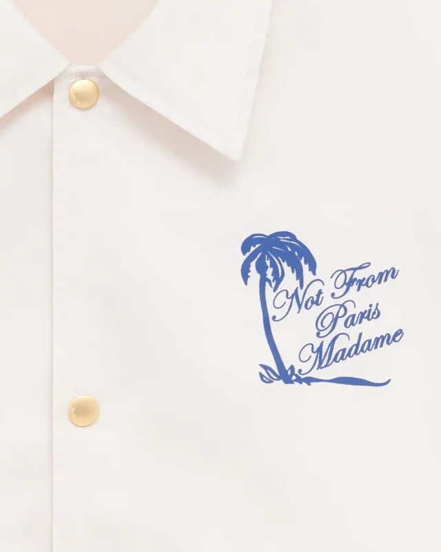 VESTE SLOGAN PALMIER