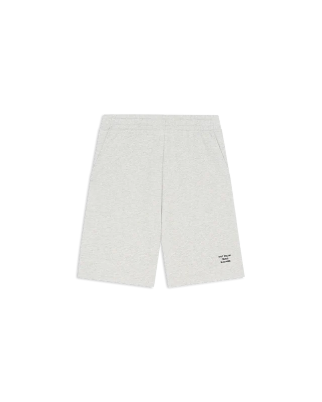 SLOGAN FLEECE SHORTS