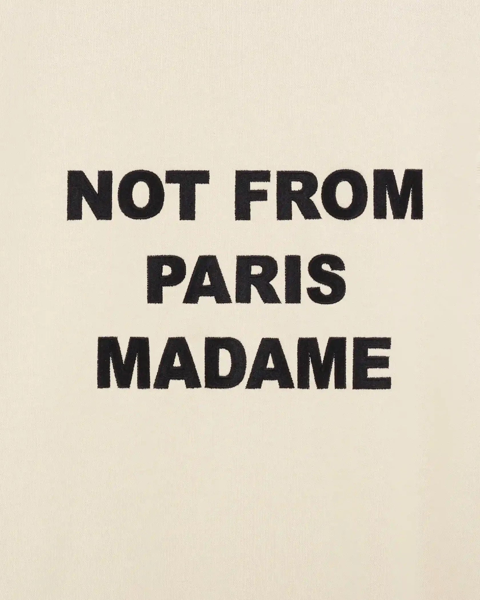 LE SWEATSHIRT SLOGAN