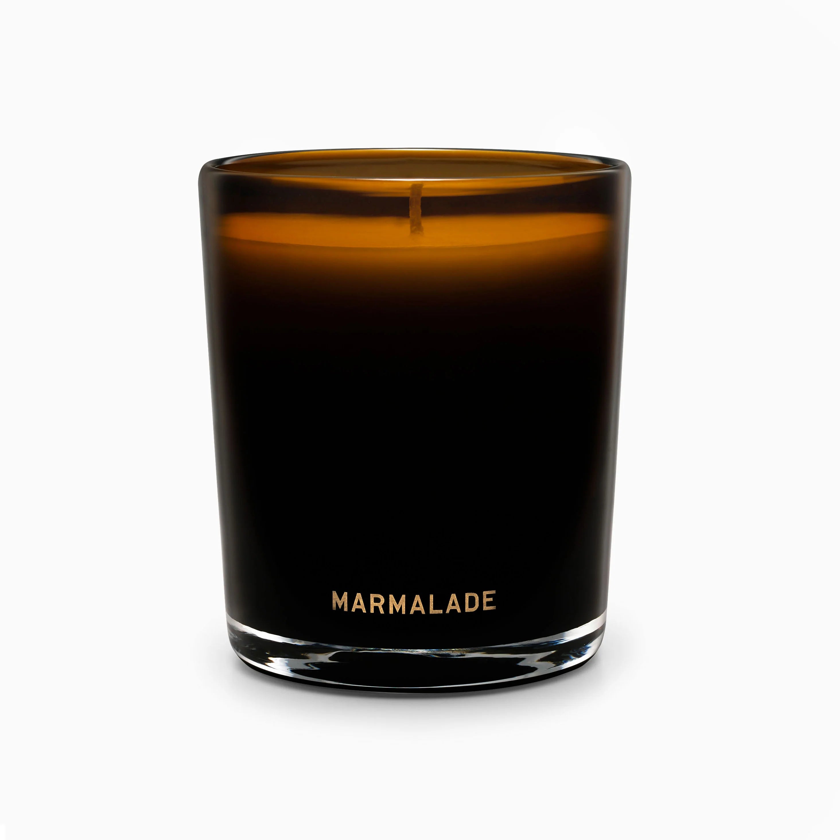 HANDBLOWN CANDLE MARMALADE