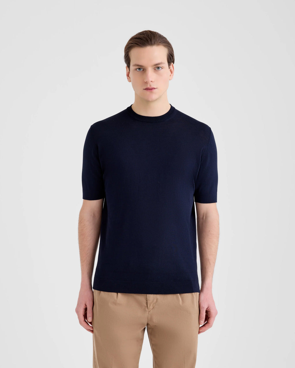 CRÊPE COTTON T-SHIRT
