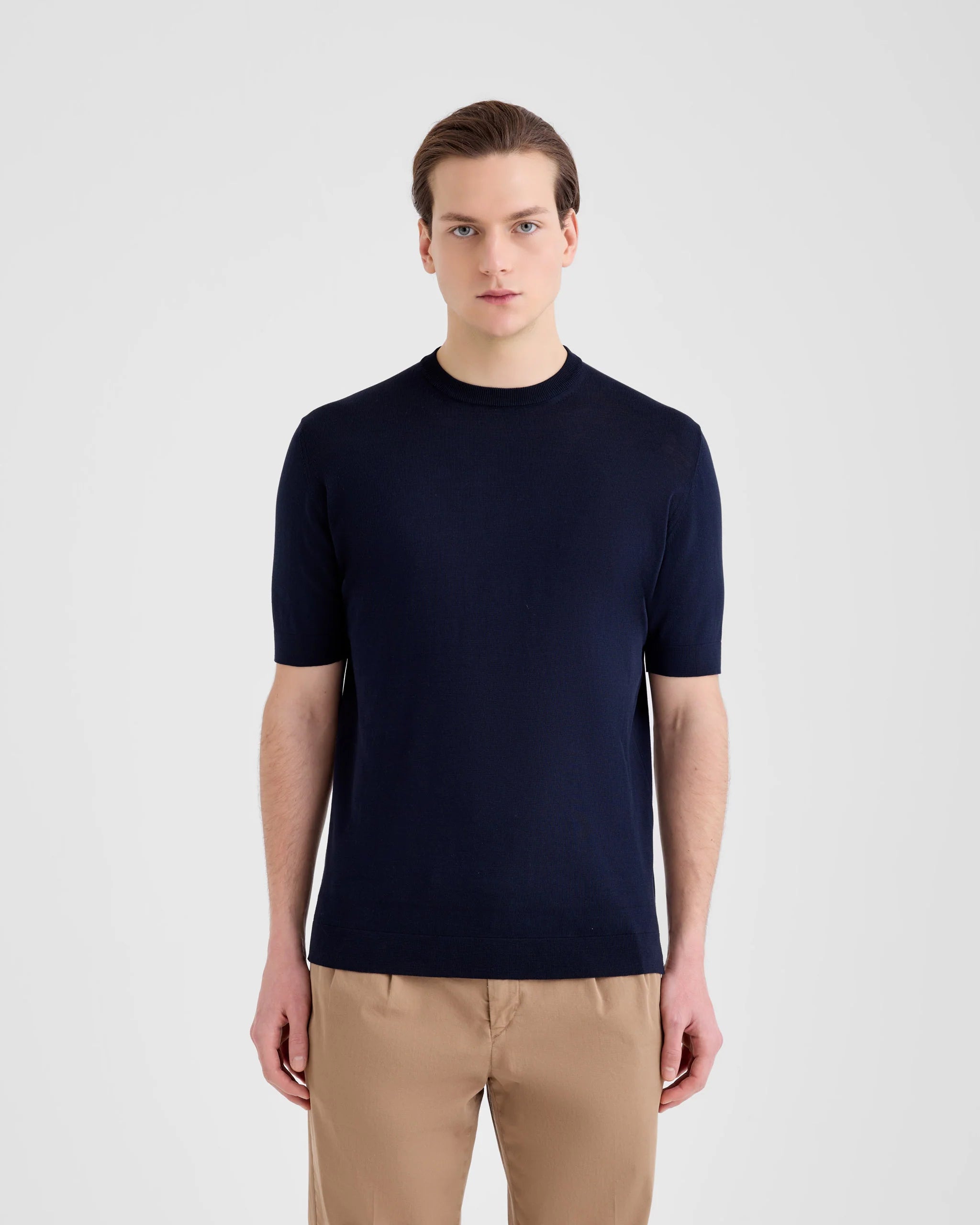 CRÊPE COTTON T-SHIRT