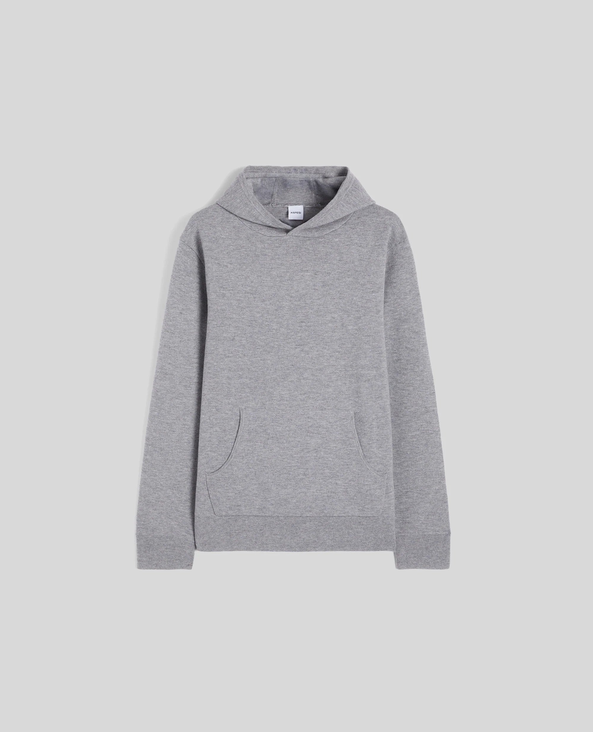 KNITTED HOODIE