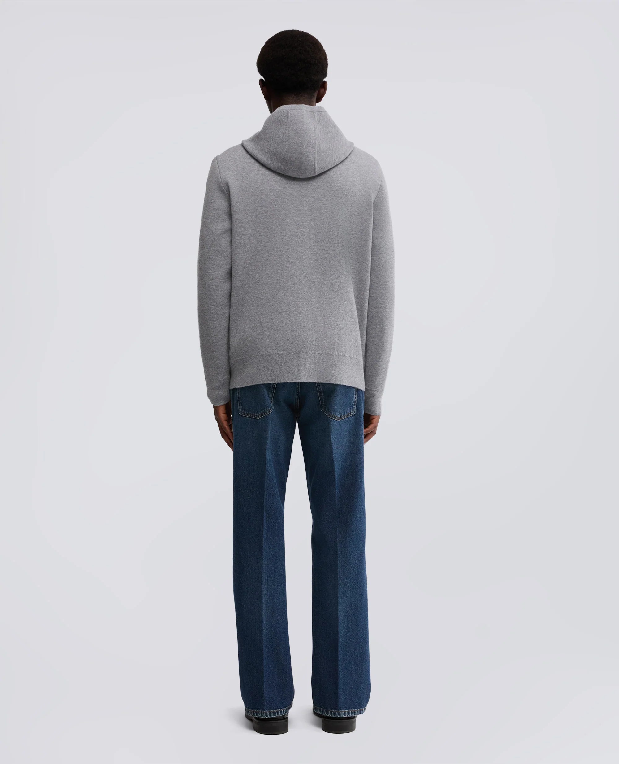 KNITTED HOODIE