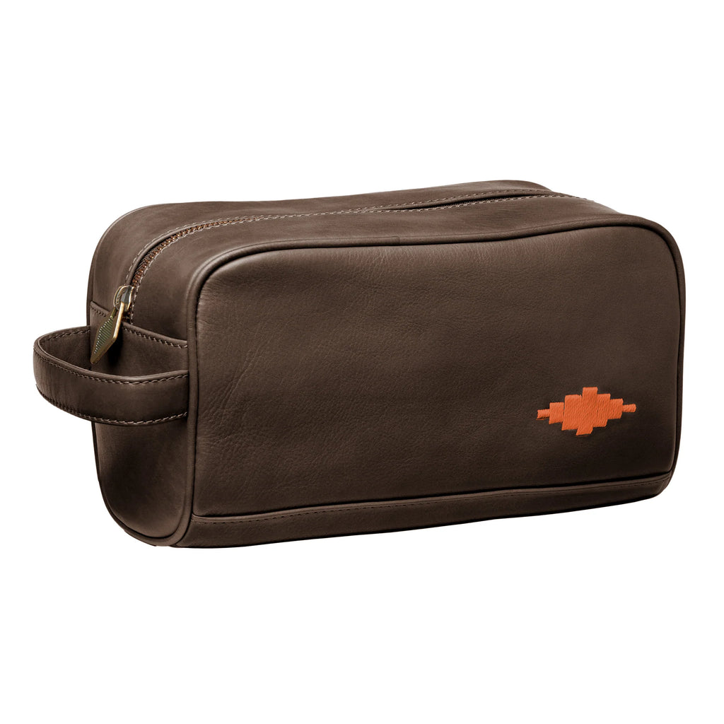 HOMBRE WASHBAG LEATHER